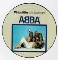 ABBA Chiquitita Vinyl Record 7 Inch Polar 2019 Picture Disc